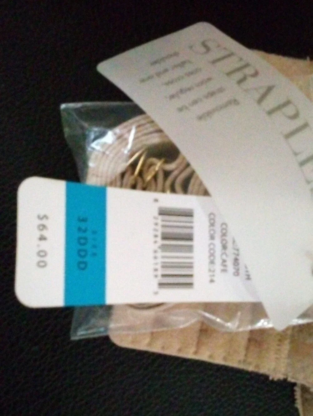 Natori Beige Strap with Gold Hardware Sz 32 DDD